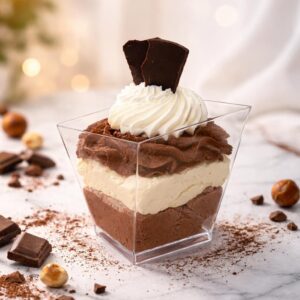 Mousse de 3 chocolates